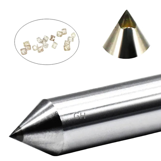 Алмазные гравировальные биты 3,175 мм | Для ЧПУ, металл, камень, печатные платы.