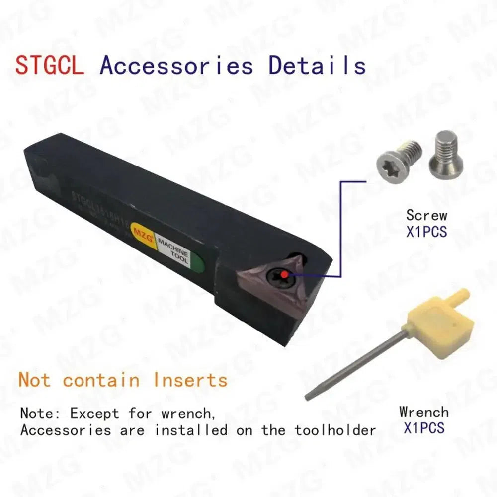 CNC 12мм, 16мм STGCL, наружный инструмент, пластины TCMT, держатель резца, расточной резец, стальной держатель инструмента