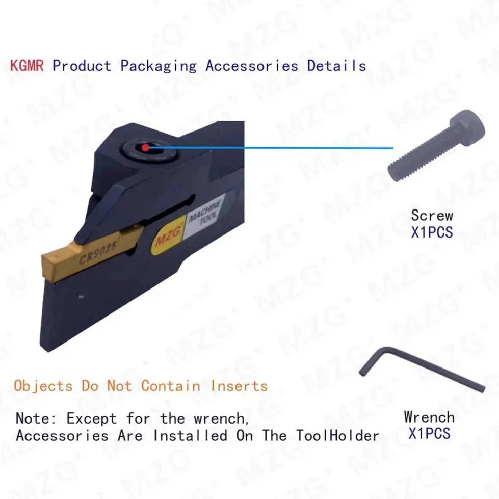 KGMR1010F-1.5-85 KGMR1212F-2-85 CNC Резец для обработки канавок, режущие держатели инструментов для разделения и канавки.