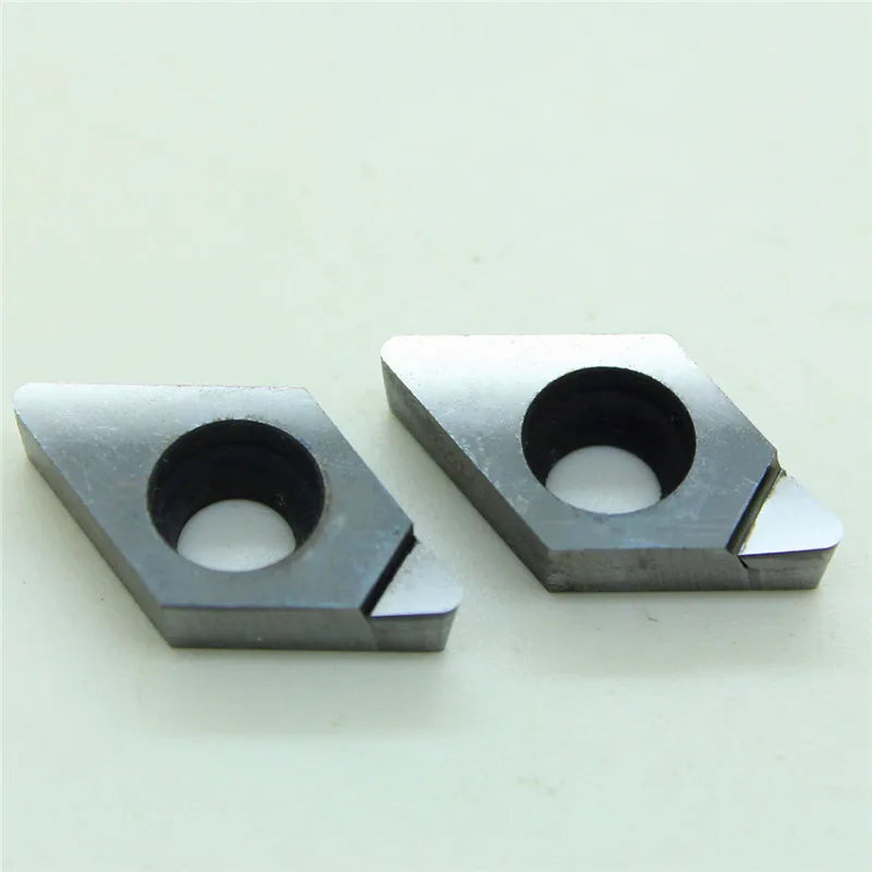 Вставки для ЧПУ DCGT070202, алмазные PCD DCMT11T304/11T308/070204, для точения алюминия и латуни