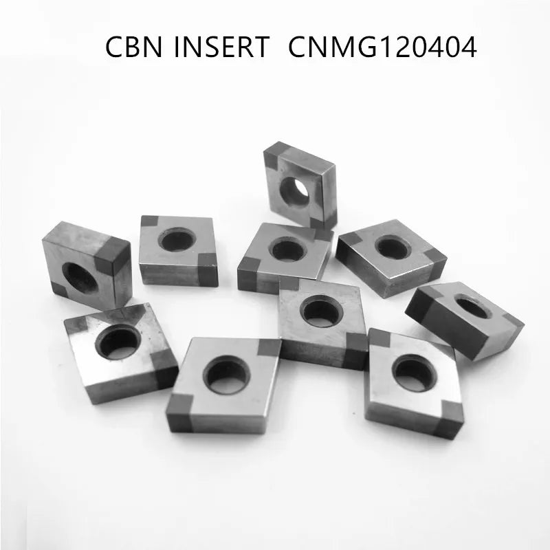 Монолитная CBN вставка CNMG120404/120408, резцы для обработки чугуна и стали