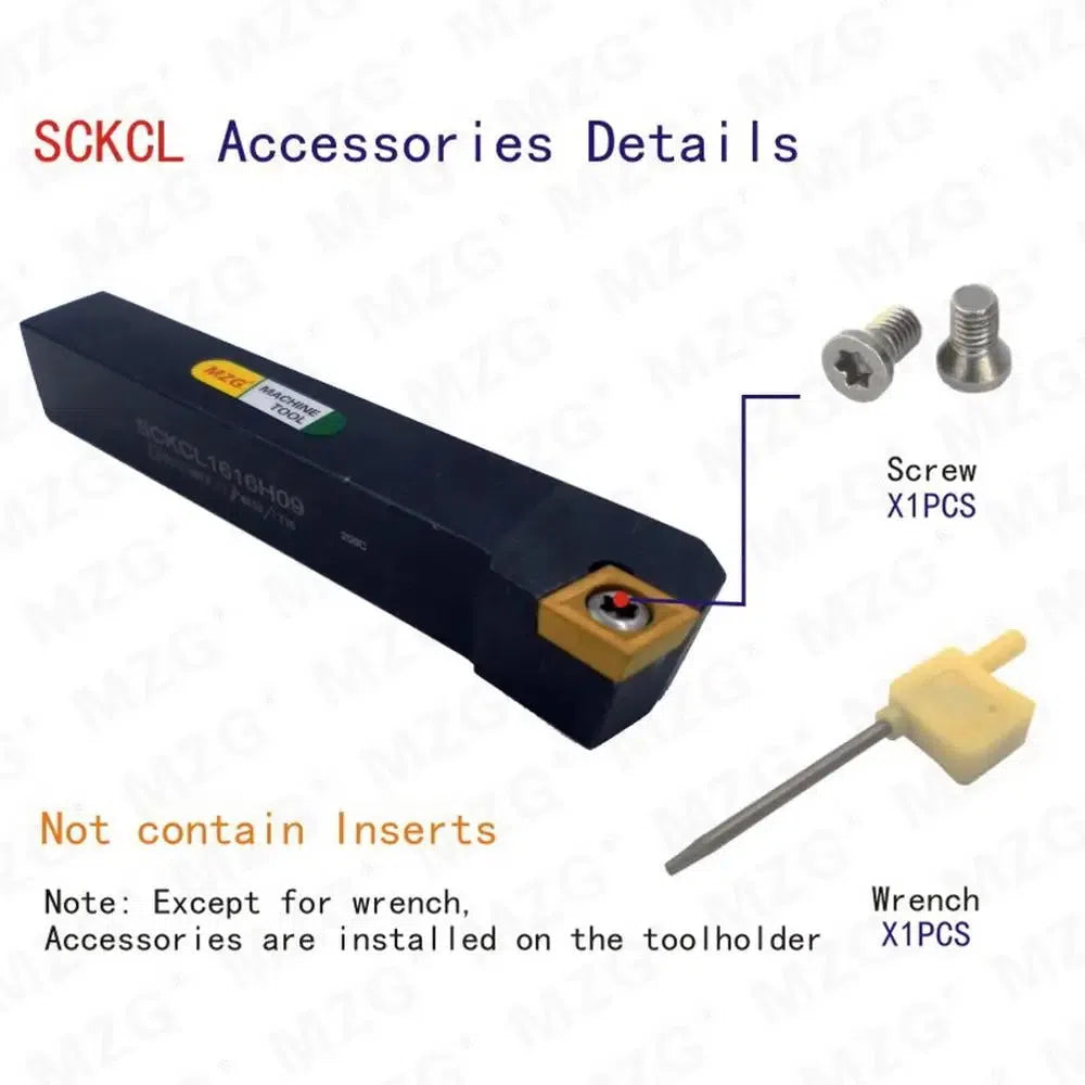 12mm 16mm SCKCL 2020 CNC Поворотный держатель инструмента для токарного станка, режущая часть для обработки отверстий под вставку CCMT с зажимным стальным держателем.