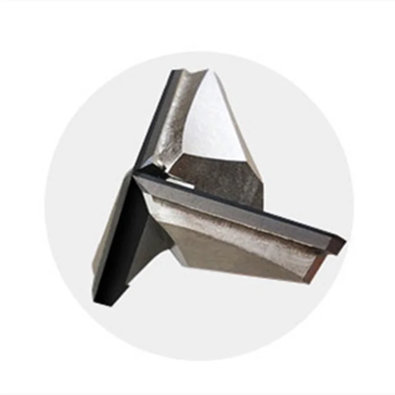 Алмазные V-образные фрезы по дереву, PCD, хвостовик 1/2", для MDF, 3D-гравировки и фаски