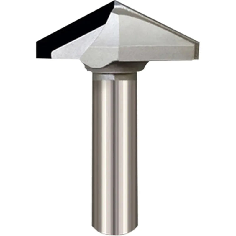 Алмазные V-образные фрезы по дереву, PCD, хвостовик 1/2", для MDF, 3D-гравировки и фаски
