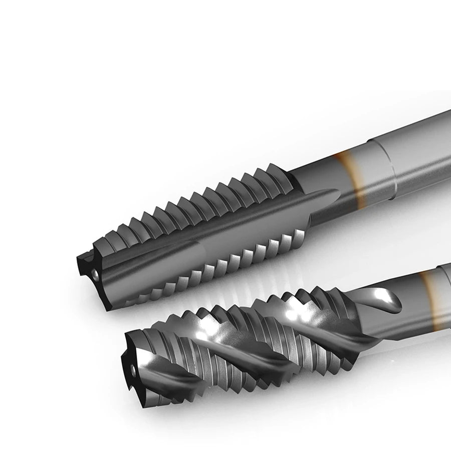 Машинный метчик из быстрорежущей стали M35 с содержанием кобальта, спиральный метчик с PVD покрытием для нержавеющей стали М2-М12