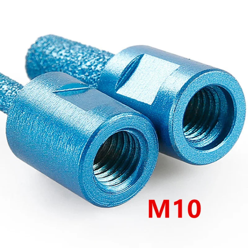 Вакуумно-напаянное алмазное сверло M10 | Подрезка гранита, мрамора и кирпича под УШМ.