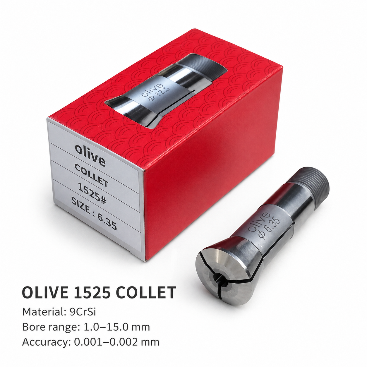 Цанга Olive 1525 для автоматичних токарних верстатів