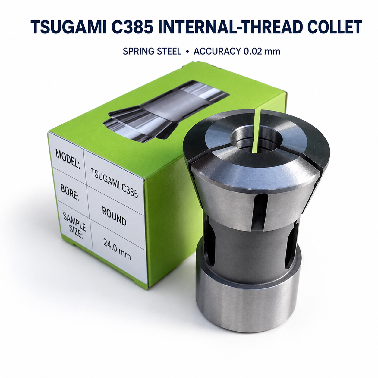 Внутрішньорізьбова цанга Tsugami C385