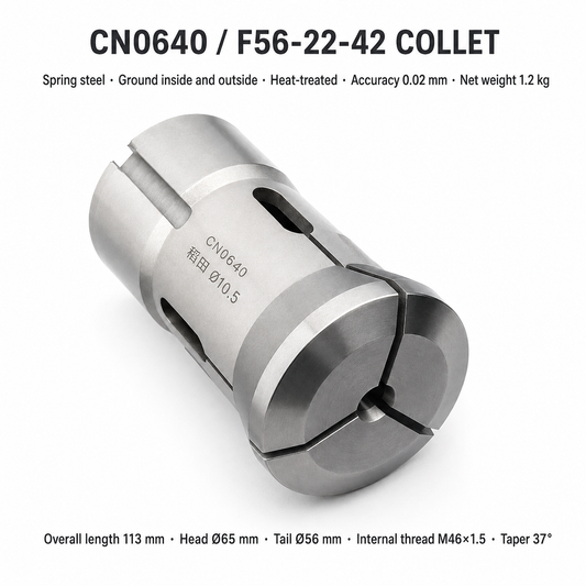 Цанга для токарного верстата F56-22-42, CN0640