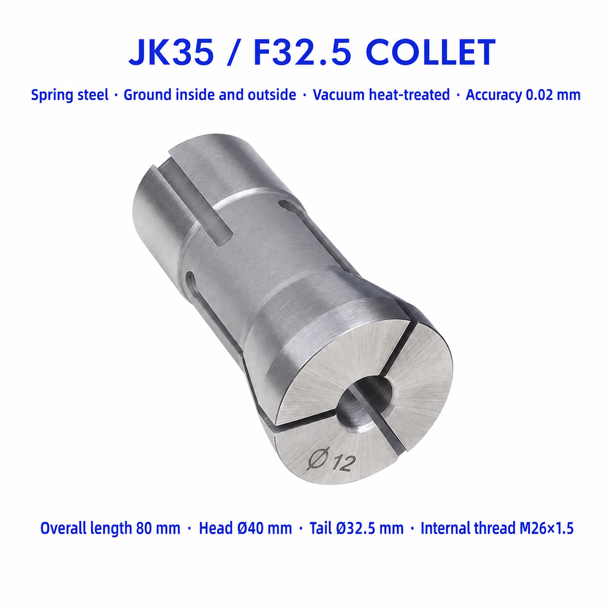 Цанга для токарного верстата F32.5, JK35
