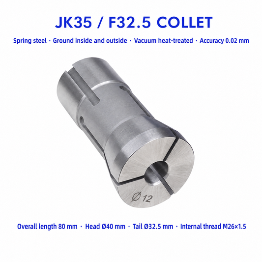 Цанга для токарного верстата F32.5, JK35