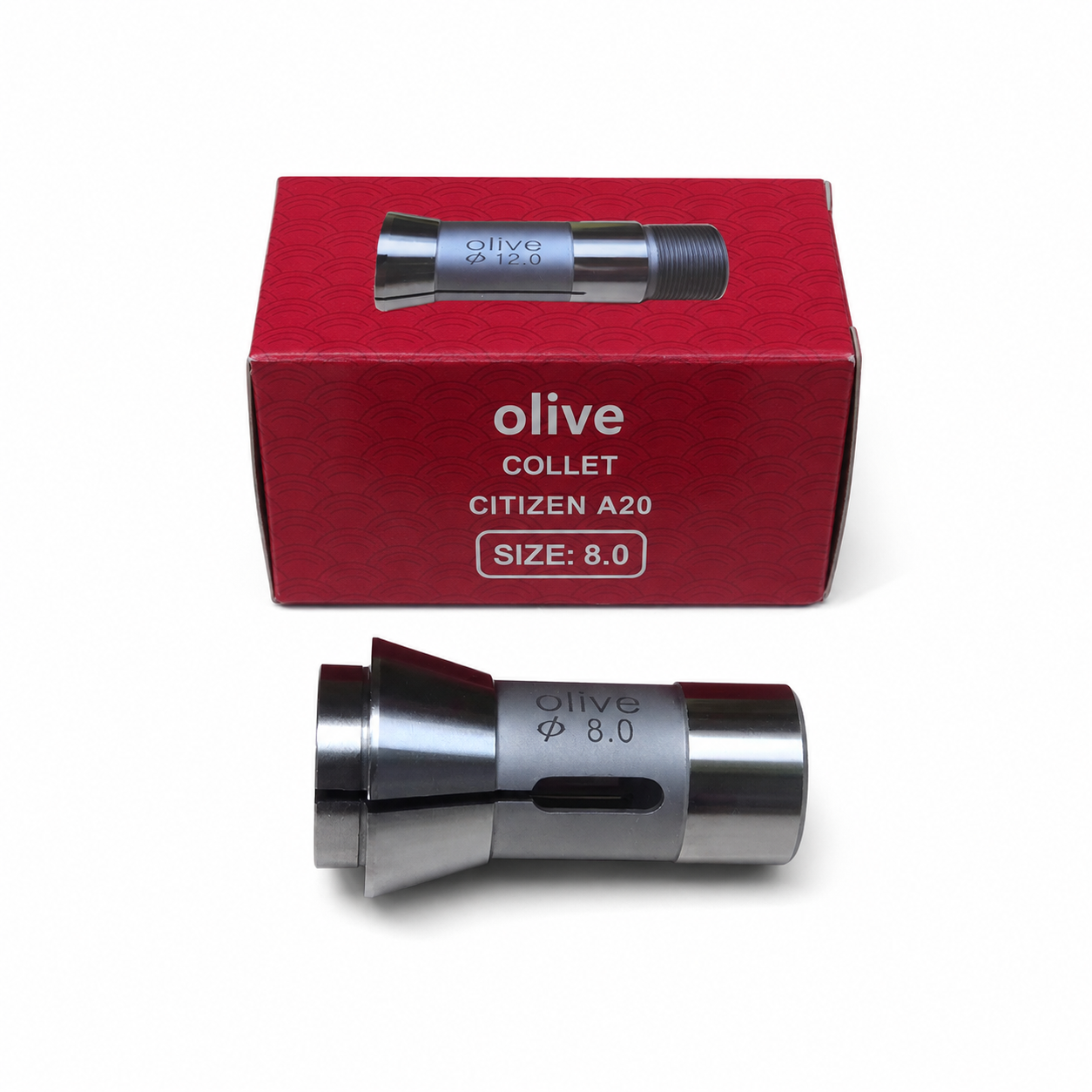 Шпиндельна цанга Olive для Citizen A20, 1–20 мм