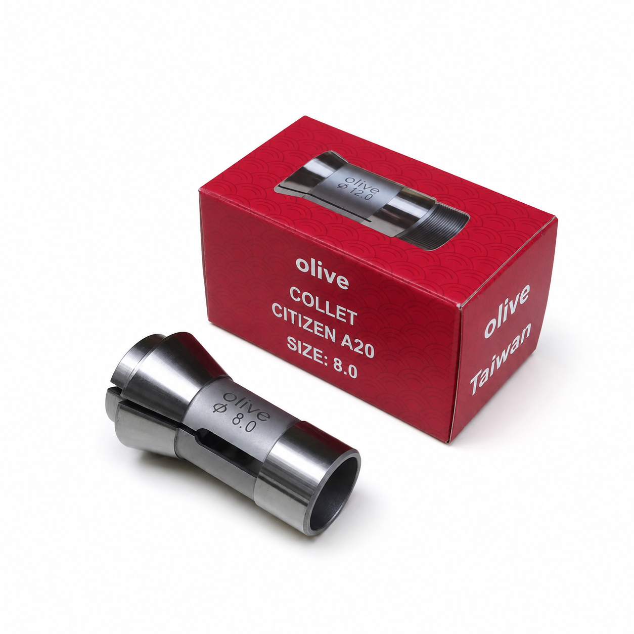 Шпиндельна цанга Olive для Citizen A20, 1–20 мм