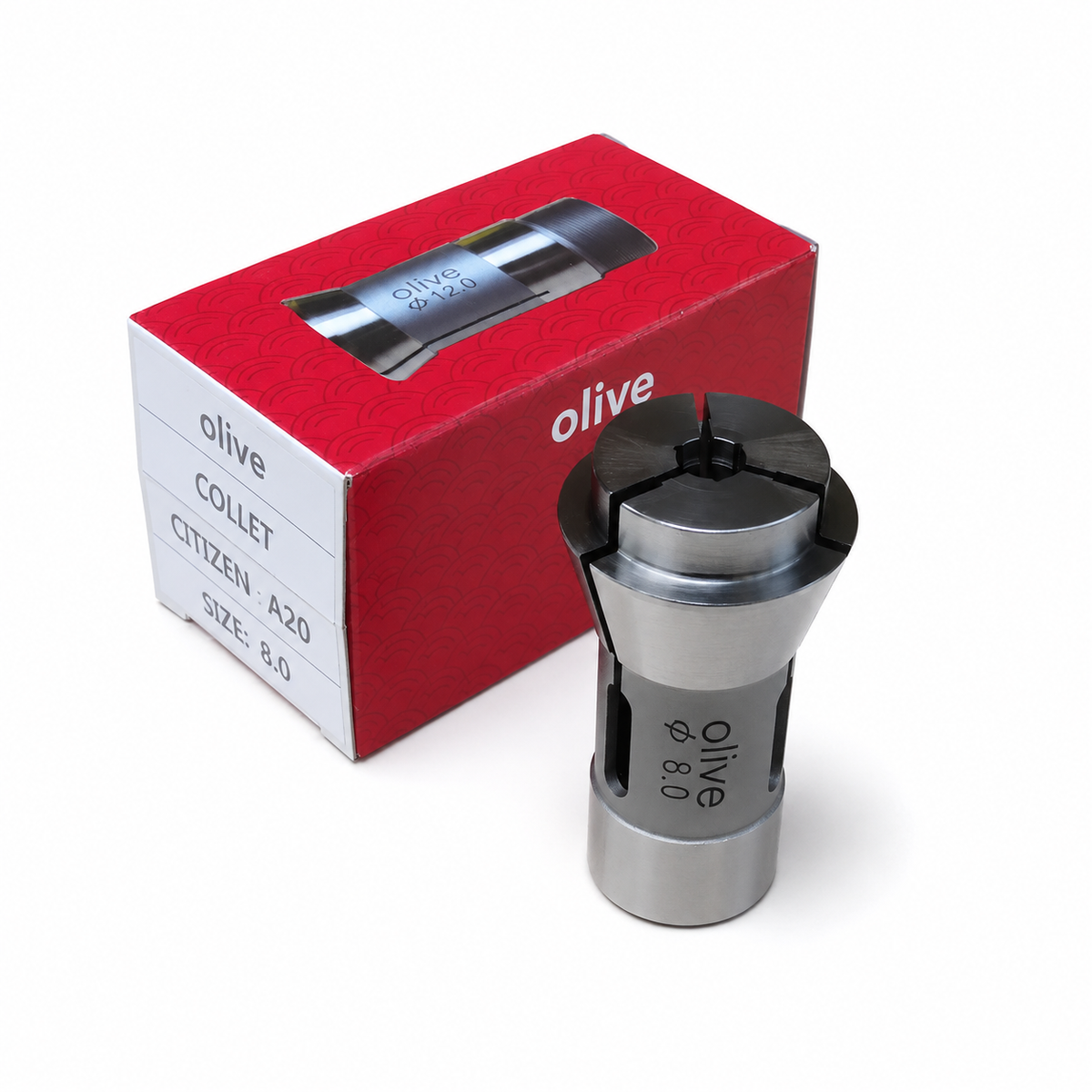 Шпиндельна цанга Olive для Citizen A20, 1–20 мм