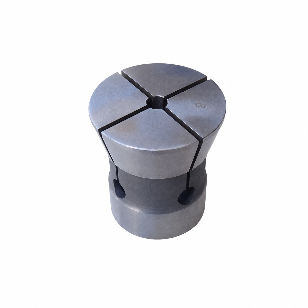 Цанга для токарного верстата F49 з внутрішньою різьбою, заднього затиску