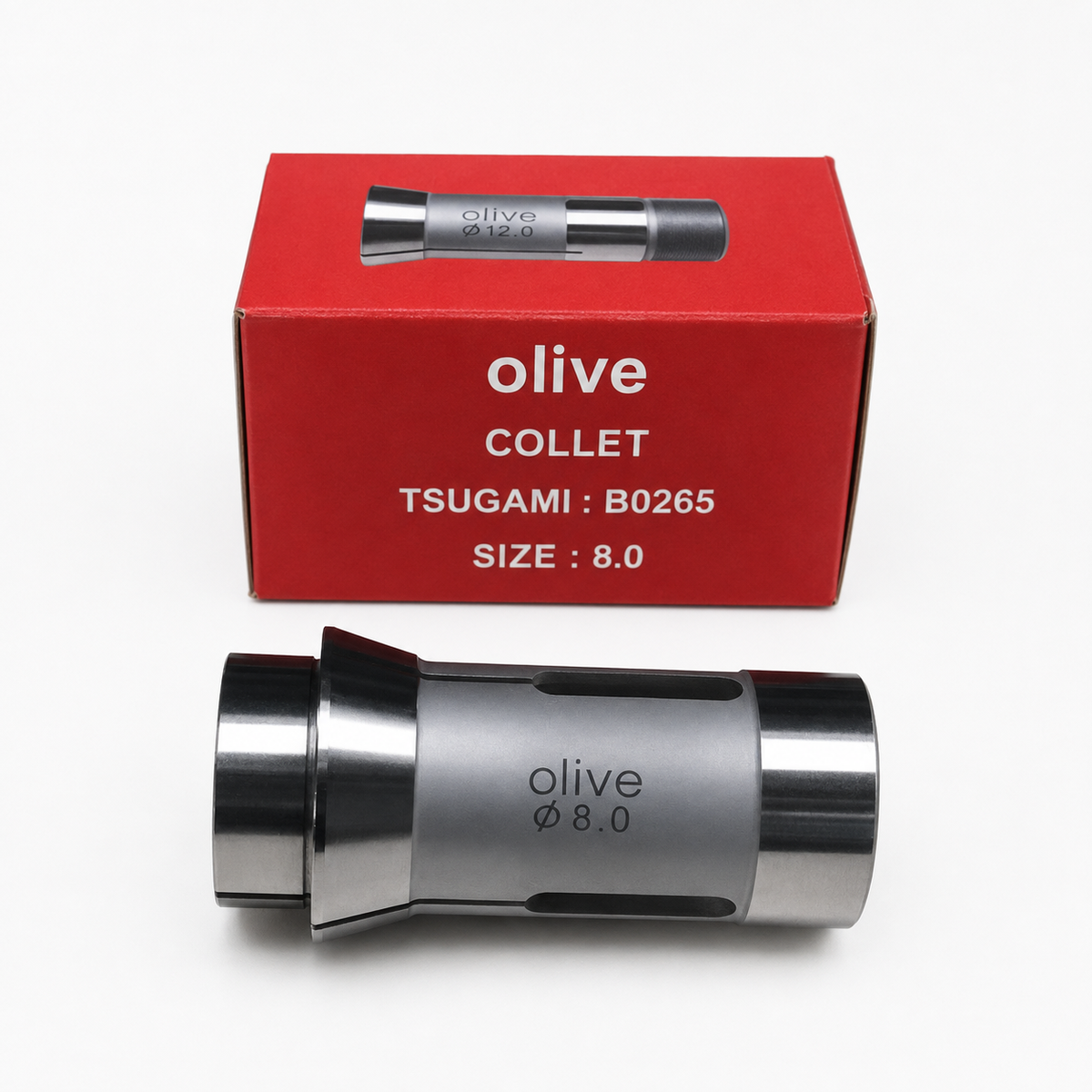 Цанга головного шпинделя Olive для Tsugami B0265, 1–25 мм