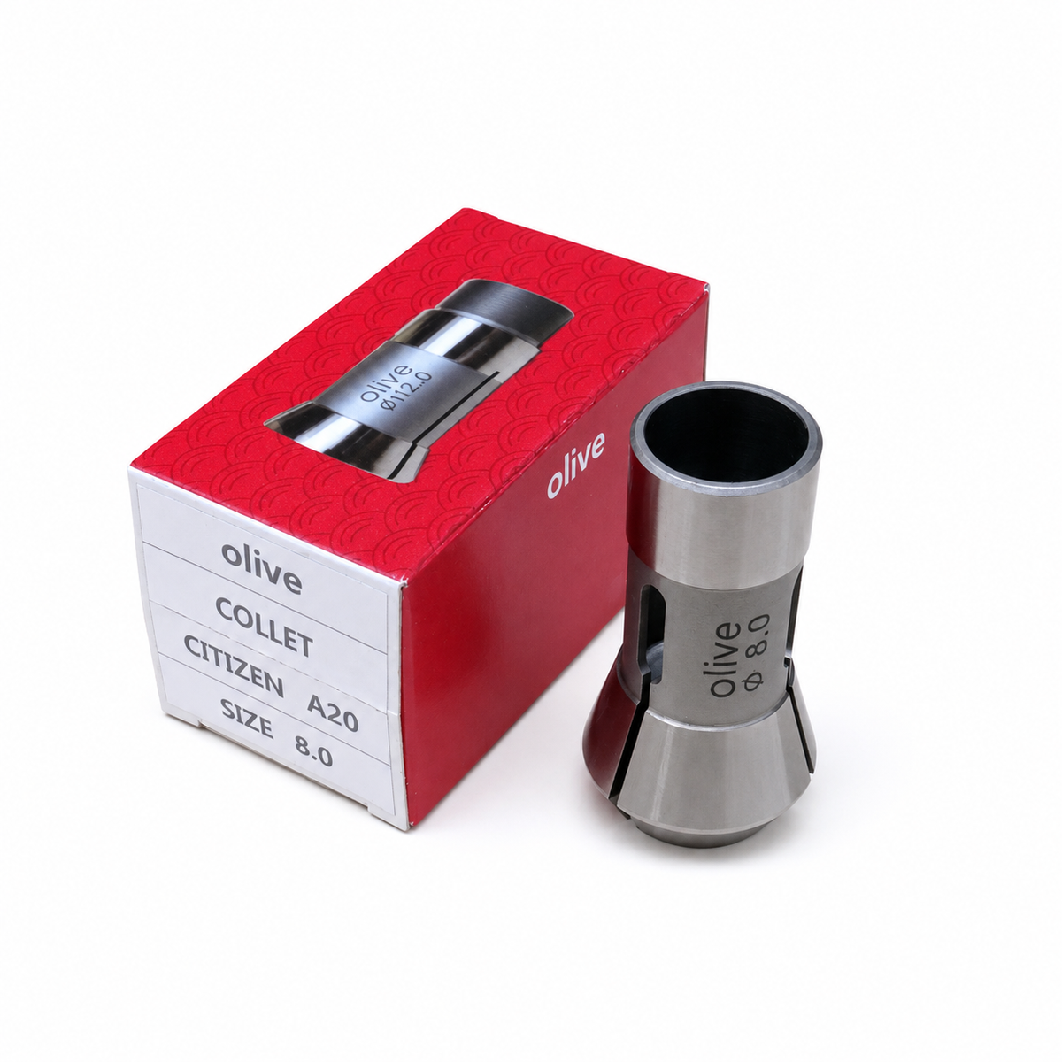 Шпиндельна цанга Olive для Citizen A20, 1–20 мм