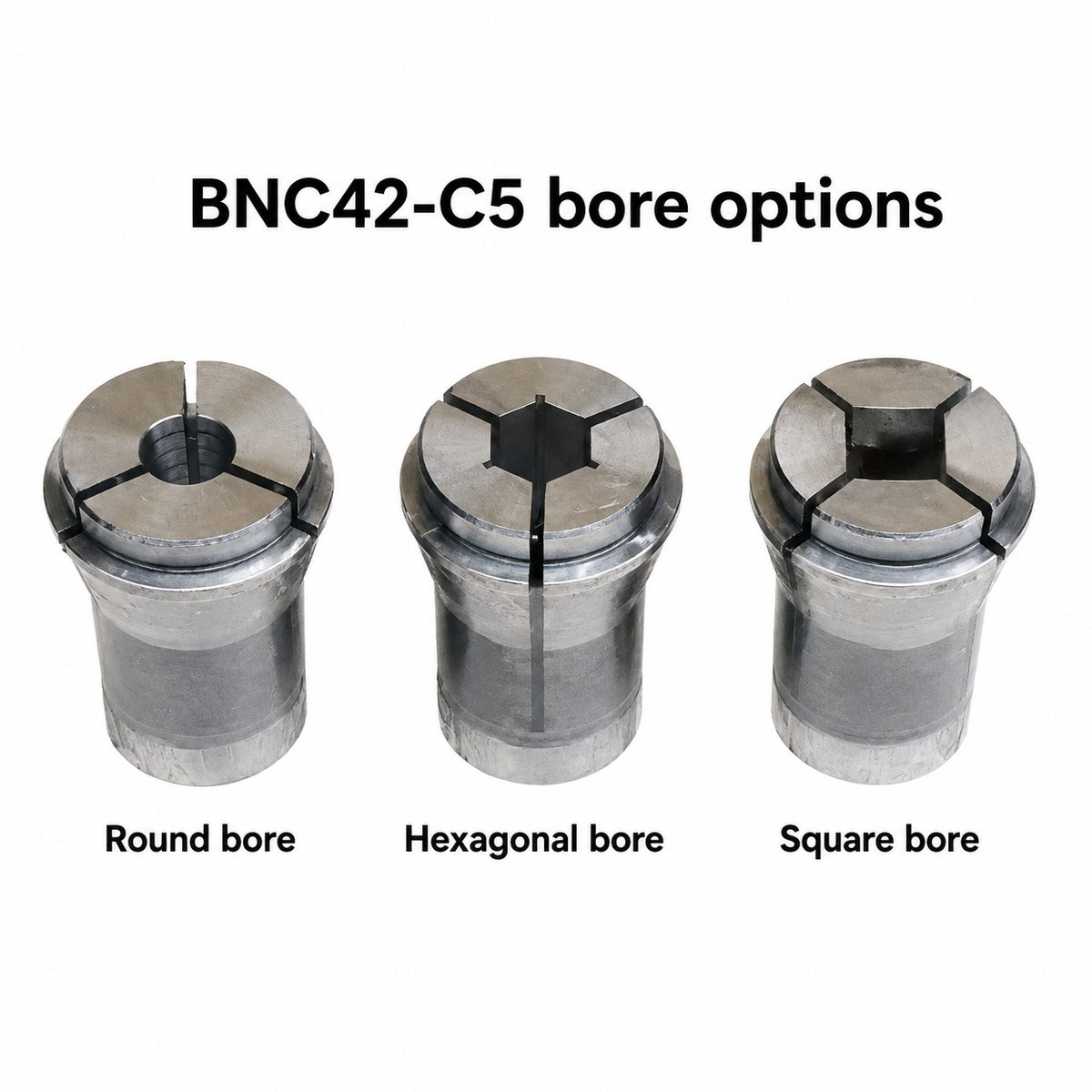 Цанга для токарного верстата BNC42-C5, 40F, 173E без різьби