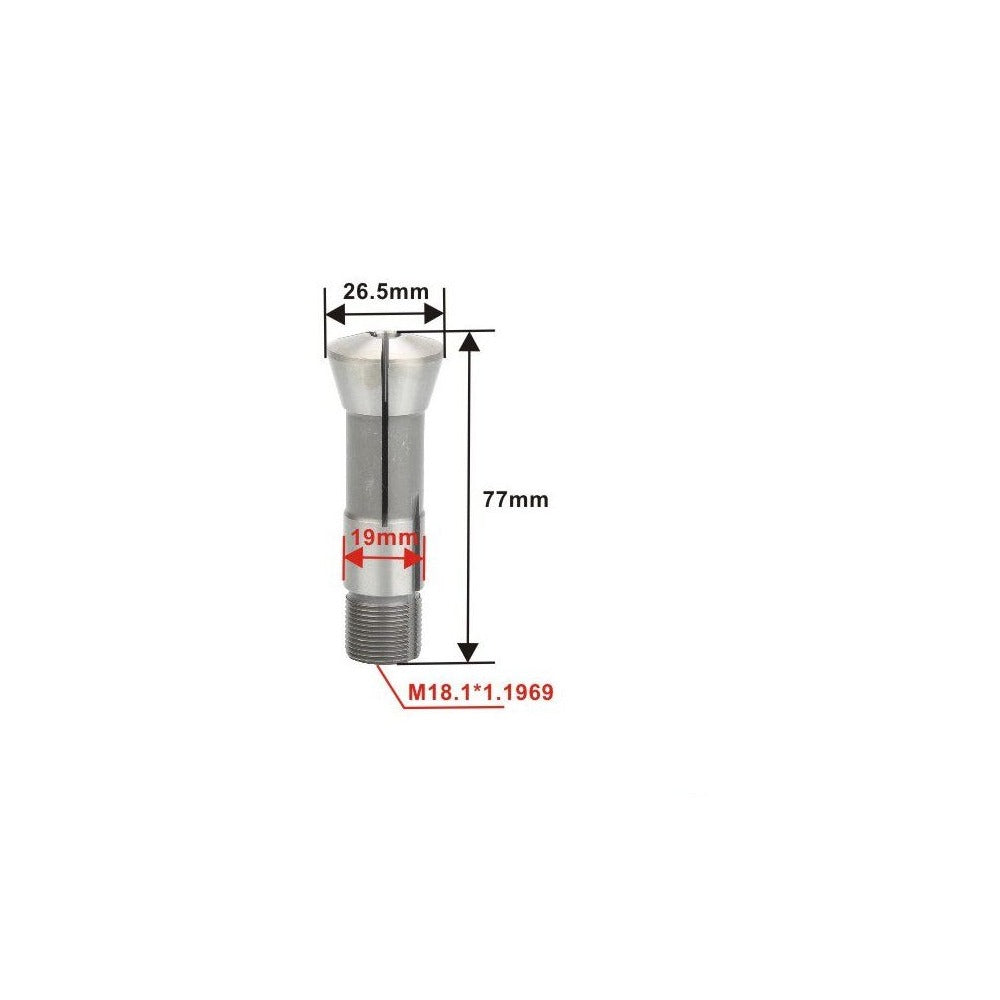 Pneumatic Indexing Collet Chuck 15# 20# 25# 32# — Spring Steel