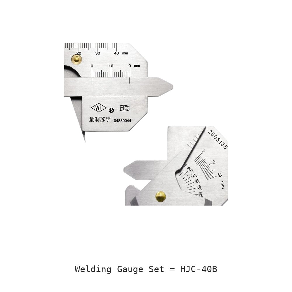 Welding Gauge Set: HJC-40B