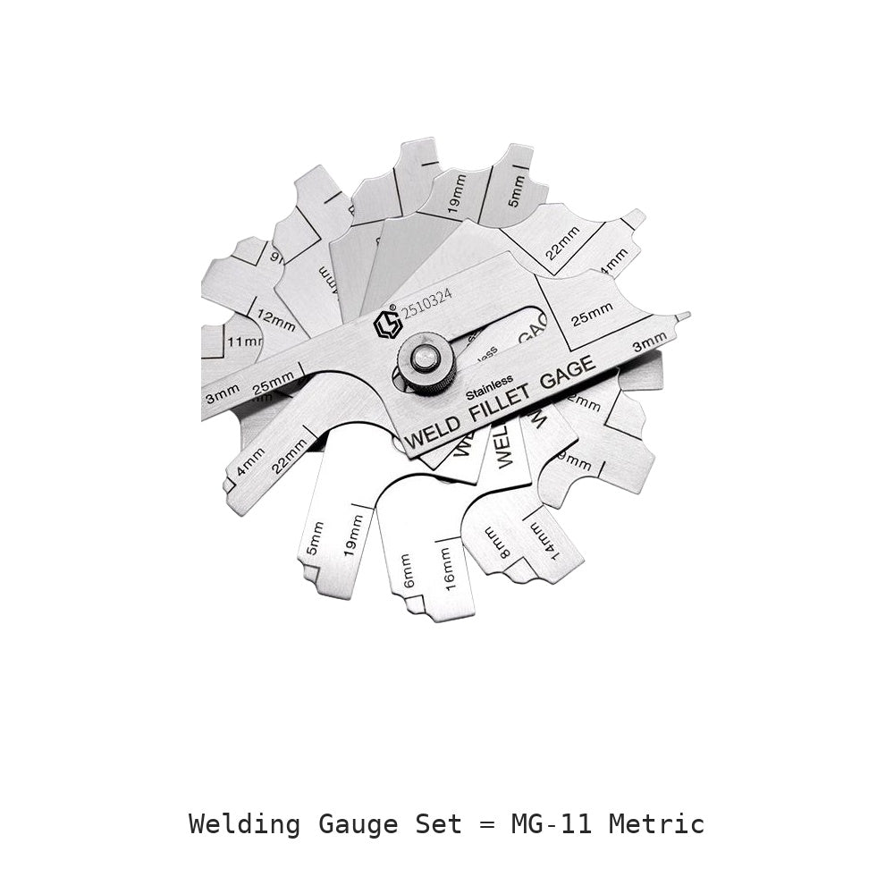 Welding Gauge Set: MG-11 Metric