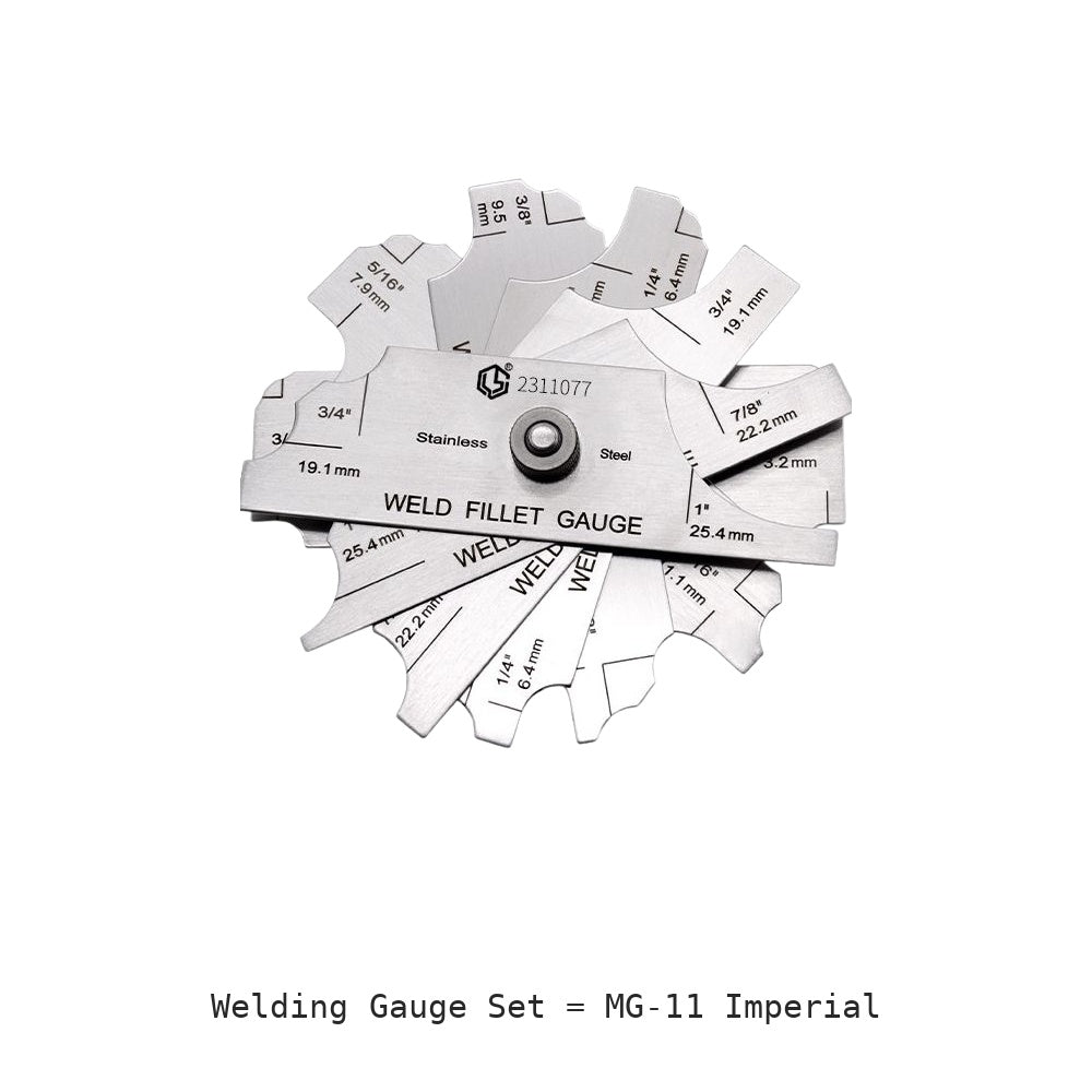 Welding Gauge Set: MG-11 Imperial