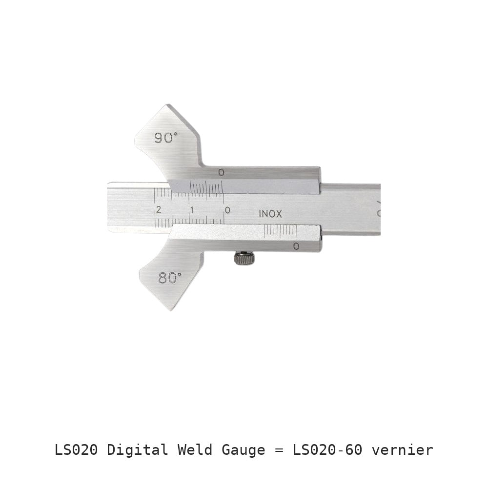 LS020 Digital Weld Gauge: LS020-60 vernier