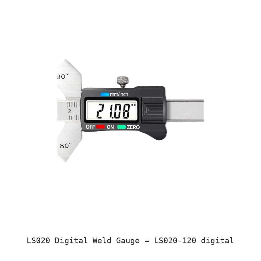 LS020 Digital Weld Gauge: LS020-120 digital