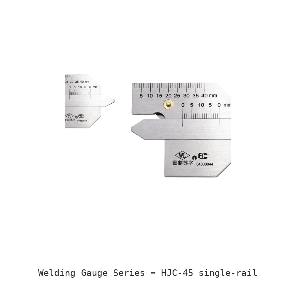 Welding Gauge Series: HJC-45 single-rail