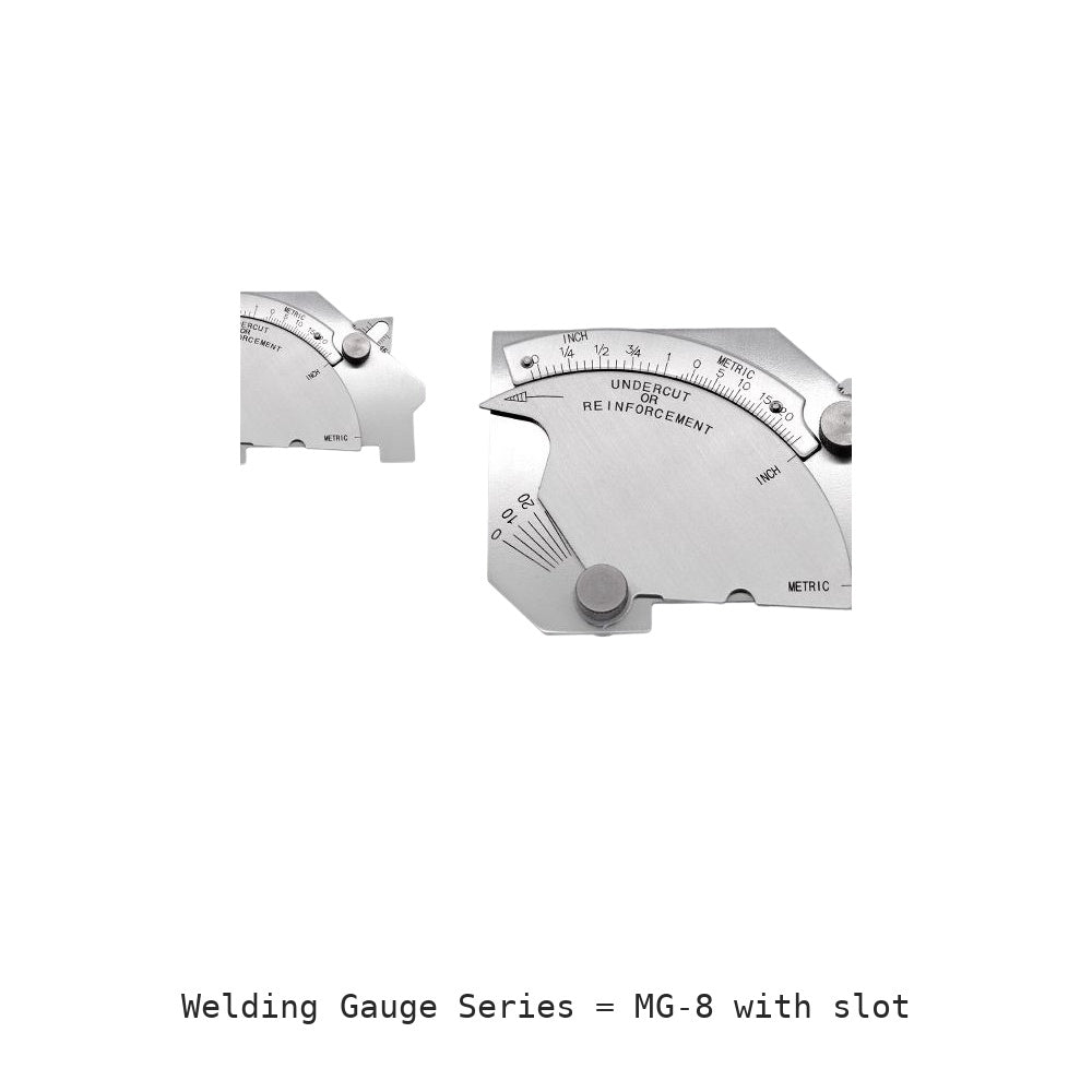 Welding Gauge Series: MG-8 with slot