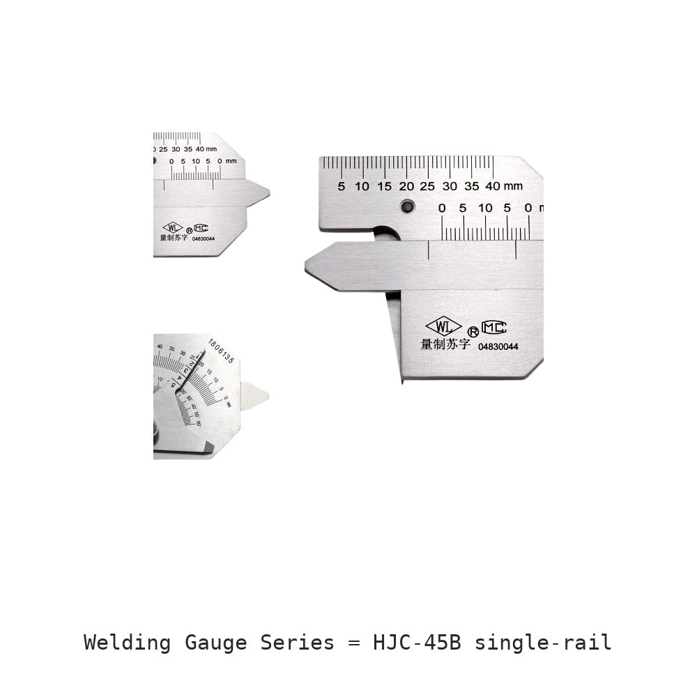 Welding Gauge Series: HJC-45B single-rail