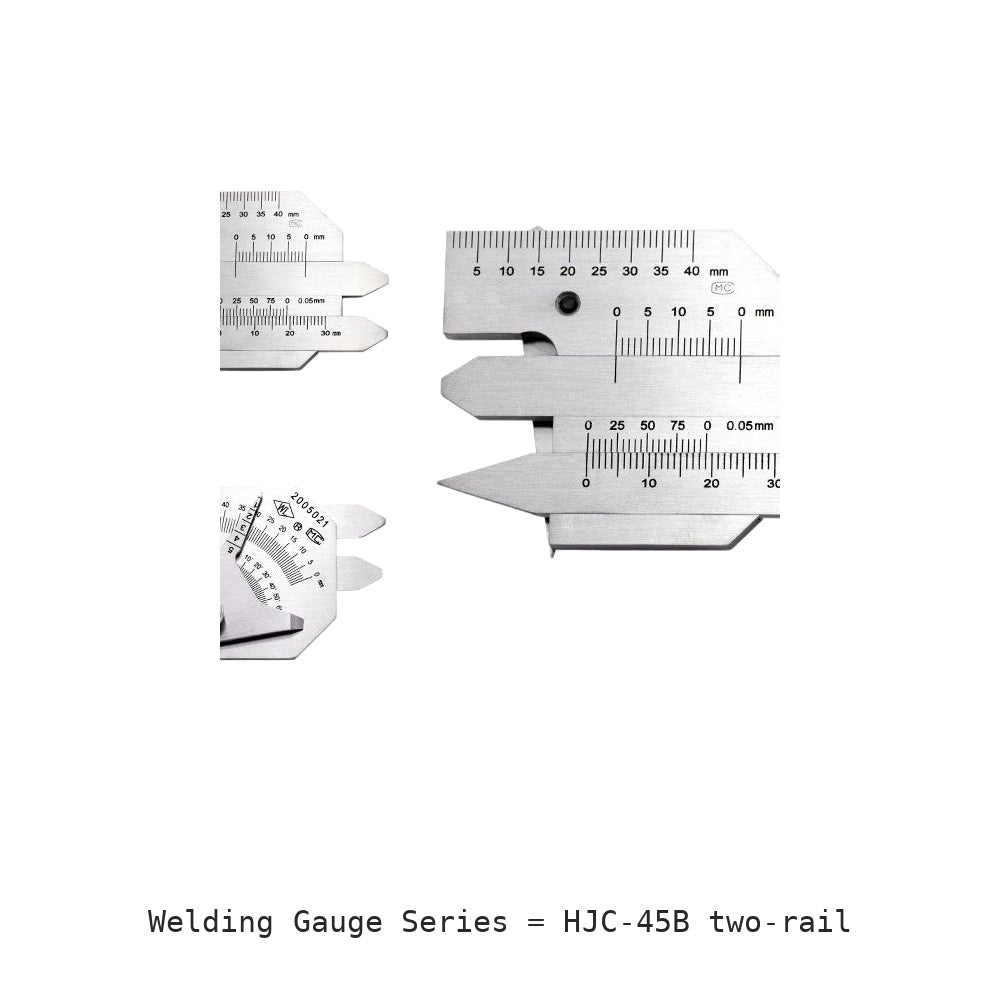 Welding Gauge Series: HJC-45B two-rail