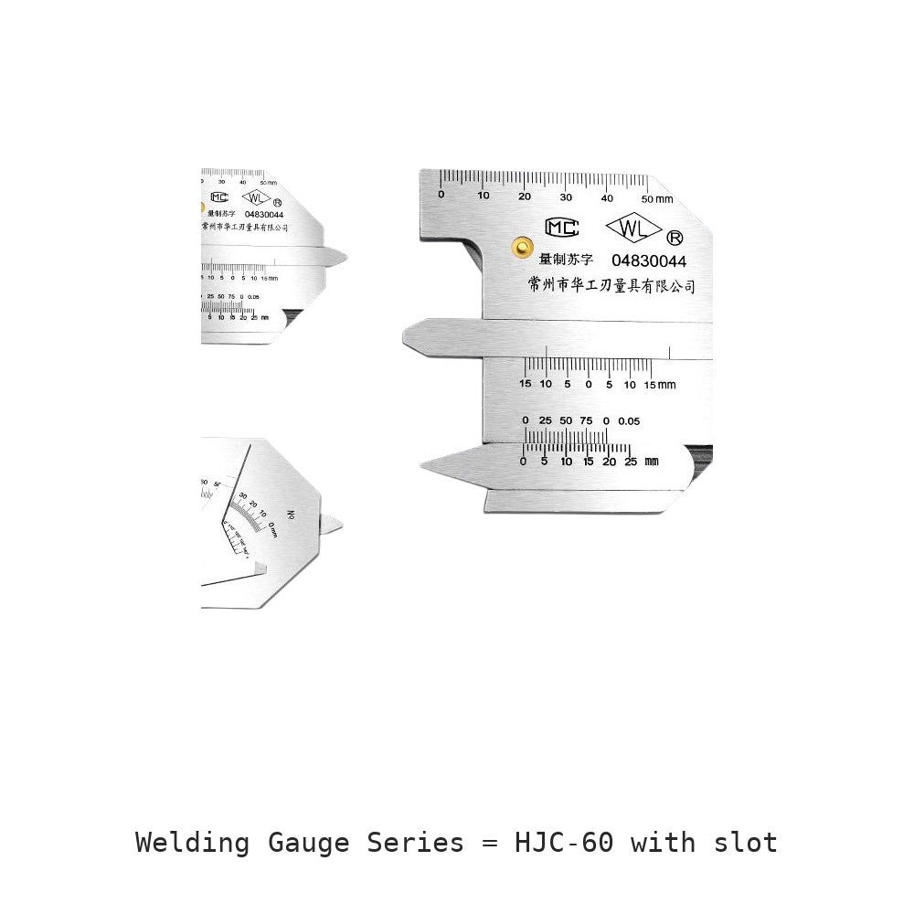 Welding Gauge Series: HJC-60 with slot