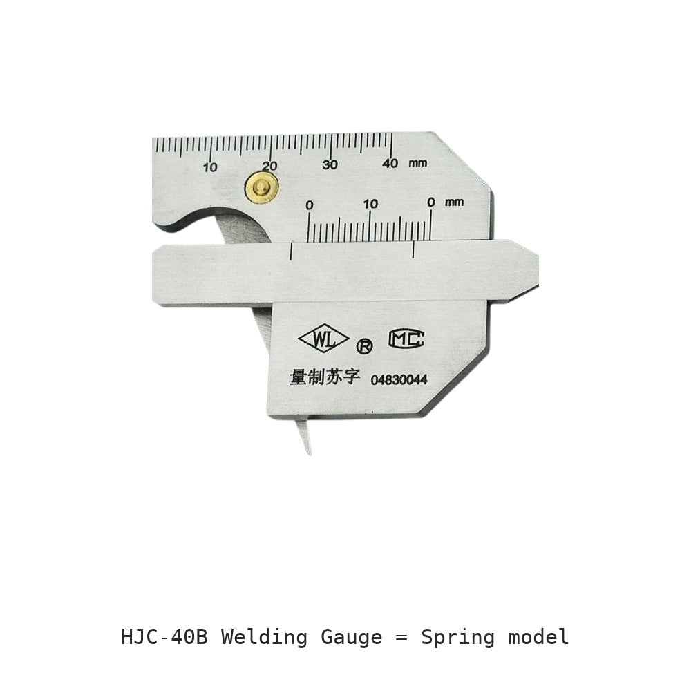 HJC-40B Welding Gauge: Spring model
