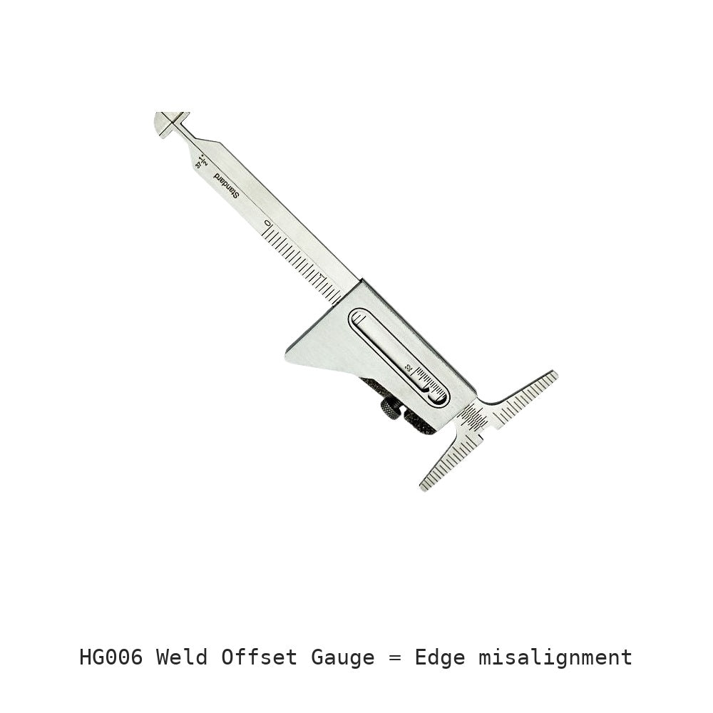 HG006 Weld Offset Gauge: Edge misalignment