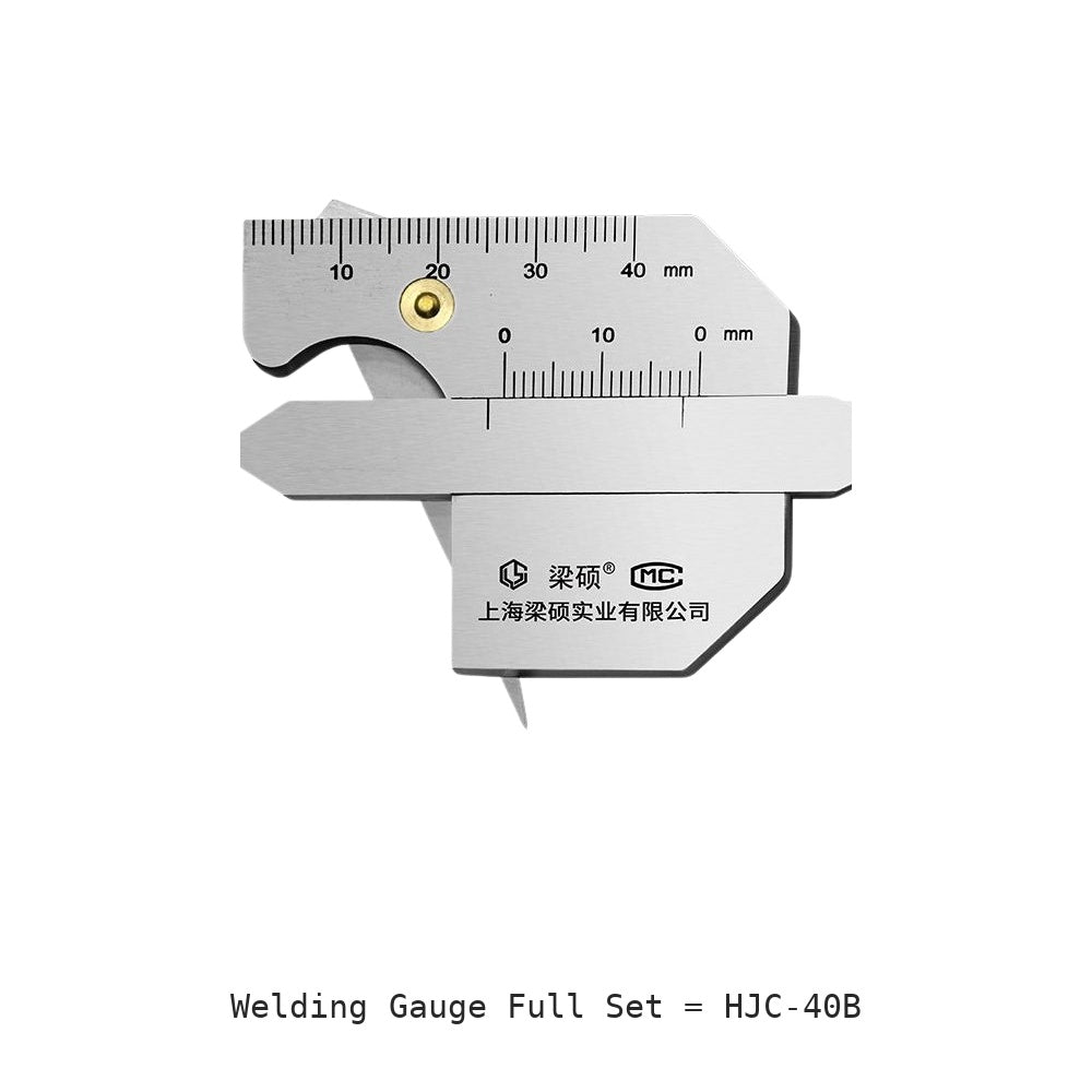 Welding Gauge Full Set: HJC-40B
