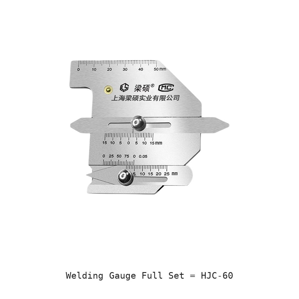 Welding Gauge Full Set: HJC-60
