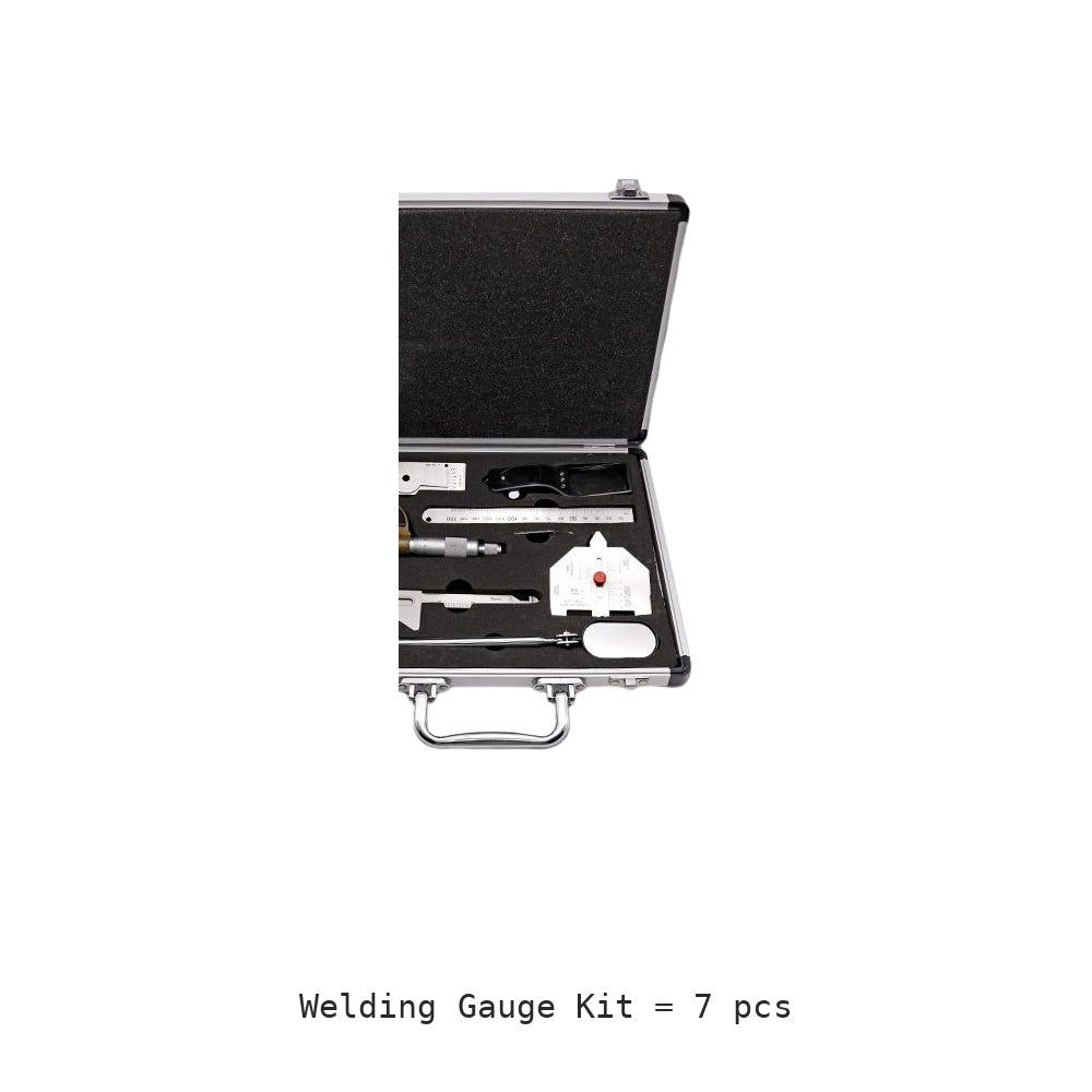 Welding Gauge Kit: 7 pcs