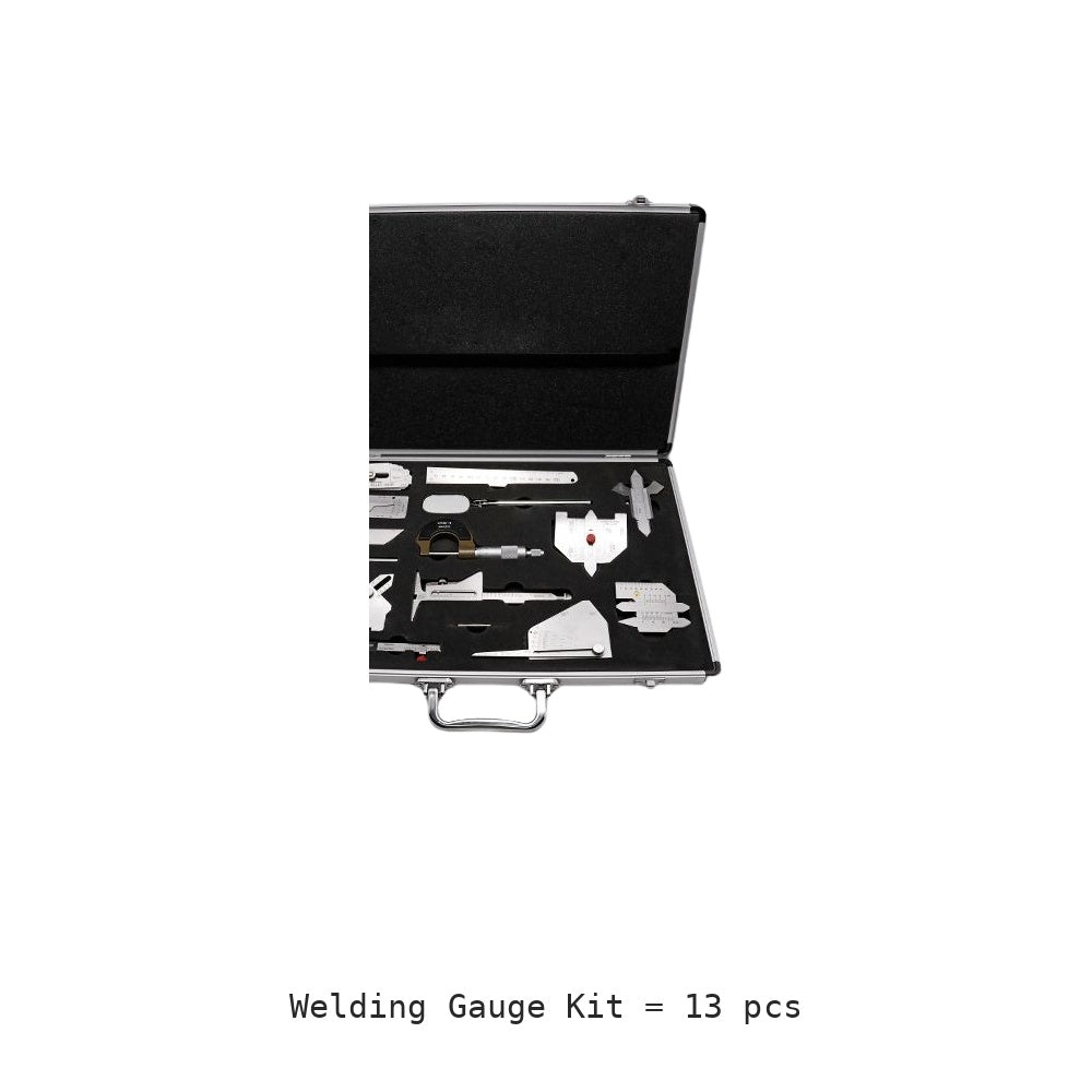 Welding Gauge Kit: 13 pcs