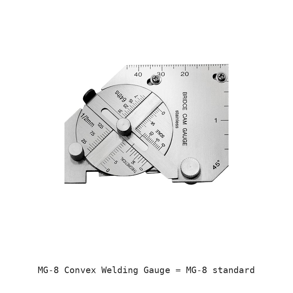 MG-8 Convex Welding Gauge: MG-8 standard