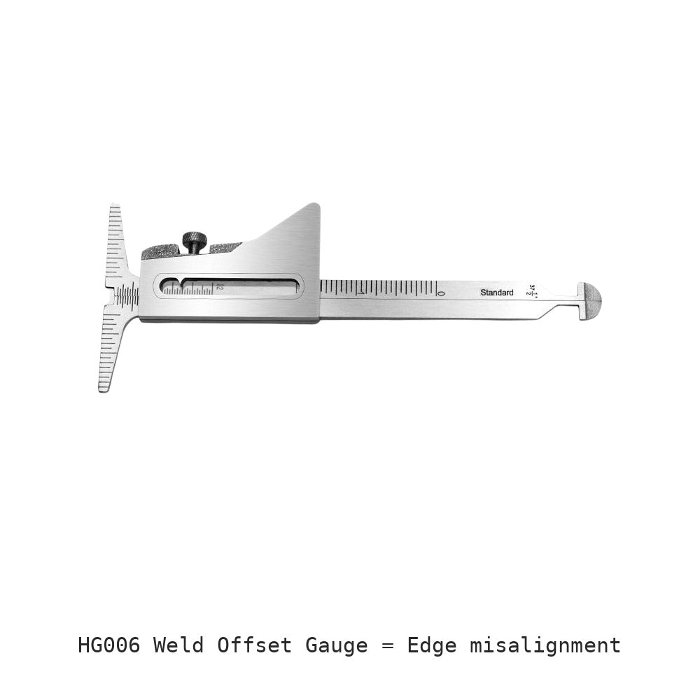 HG006 Weld Offset Gauge: Edge misalignment