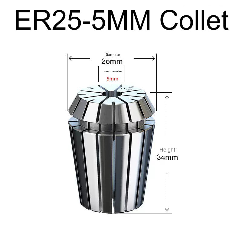 Гайка цанговая ER20 / ER25 / ER32 UM из нерж. стали, динамически балансированная