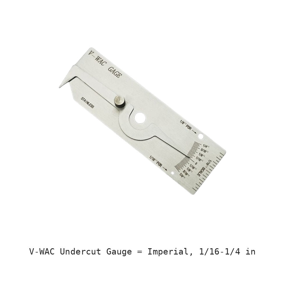 V-WAC Undercut Gauge - Imperial