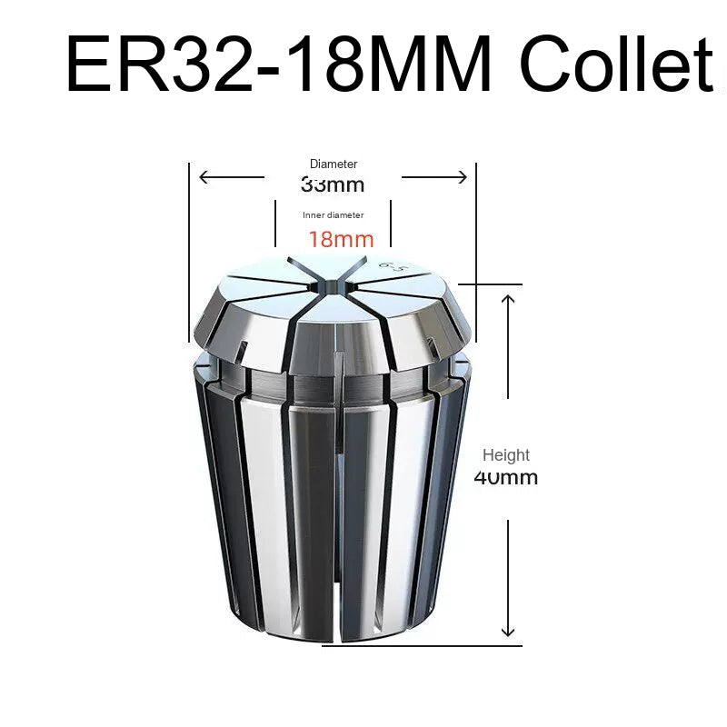 Гайка цанговая ER20 / ER25 / ER32 UM из нерж. стали, динамически балансированная