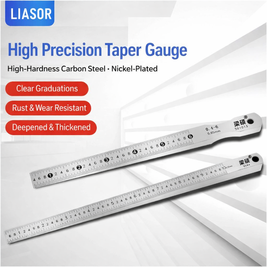 LIASOR Precision Taper Gauge — High Precision & Digital Models, Clear Graduations